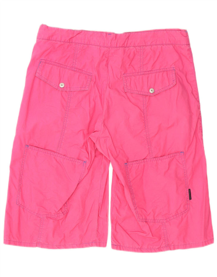 SERGIO TACCHINI Herre Cargo Shorts IT 50 Large W34 Pink Bomuld