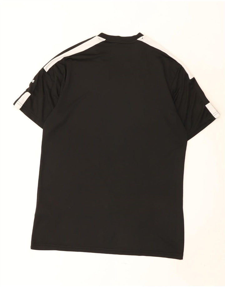 ADIDAS Aeroready T-Shirt Top Stor Sort Colourblock Polyester