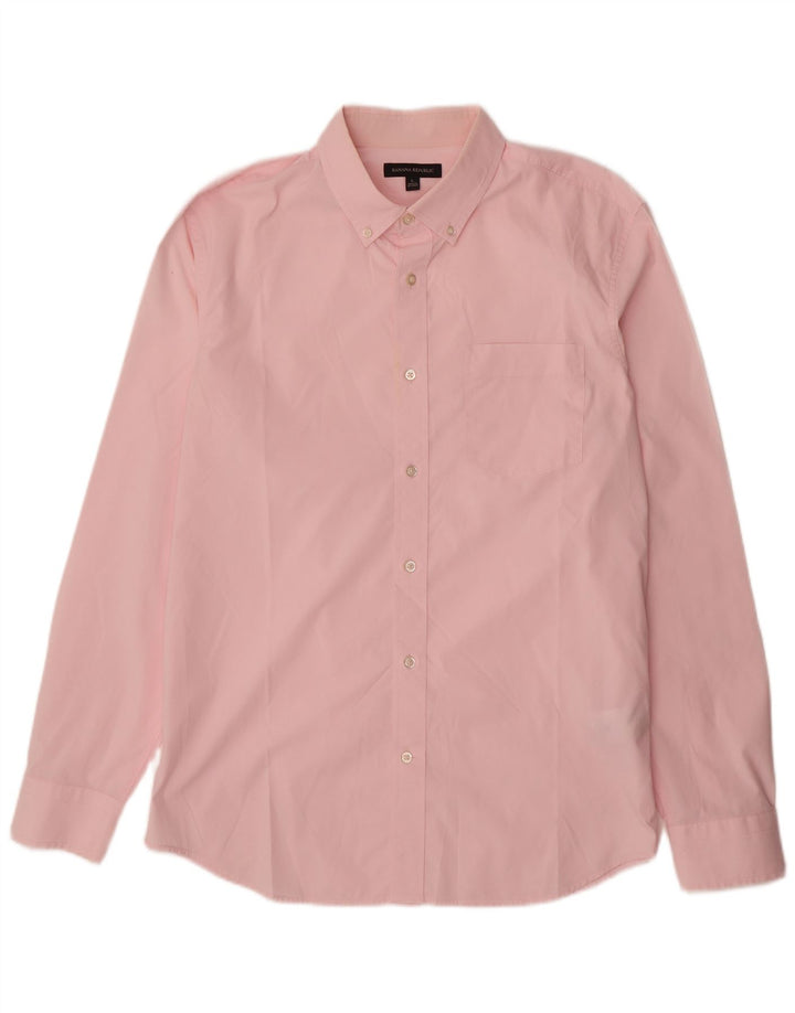 Banana Republic Herreskjorte Stor Pink Bomuld