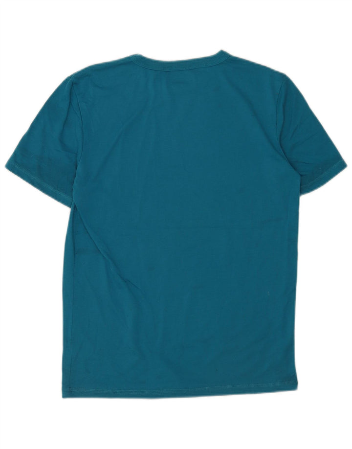 Eddie Bauer Boys T-Shirt Top 14-15 År Stor Blå Polyester