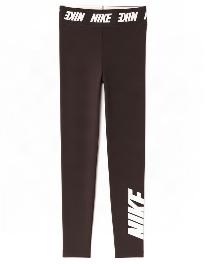 Adidas Grafiske Leggings til kvinder UK 4 XS Sort polyester
