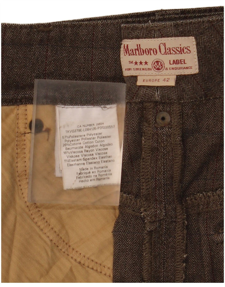 Marlboro Classics Dame Cargo Skirt EU 42 Large W32 Brown Sildeben