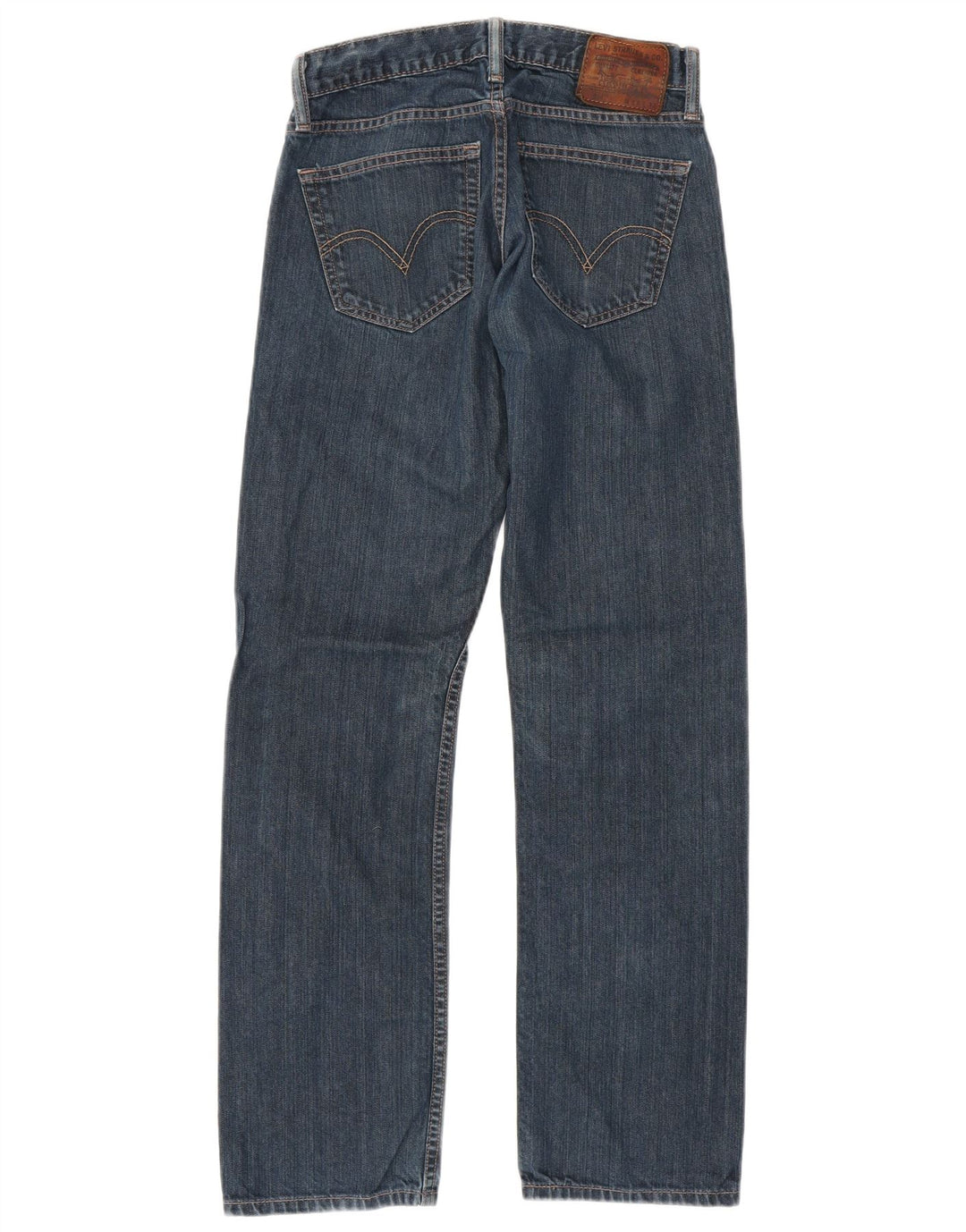 Levi's Herre 514 Straight Slim Jeans W29 L32 Blå Bomuld
