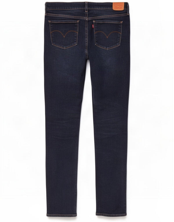 Levi's Womens 712 Slim Jeans W32 L32 Navy Blue Cotton