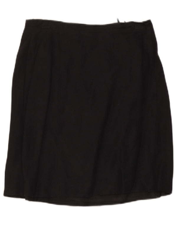 Max & Co. Mininederdel til kvinder UK 10 Small W28 Black Linen