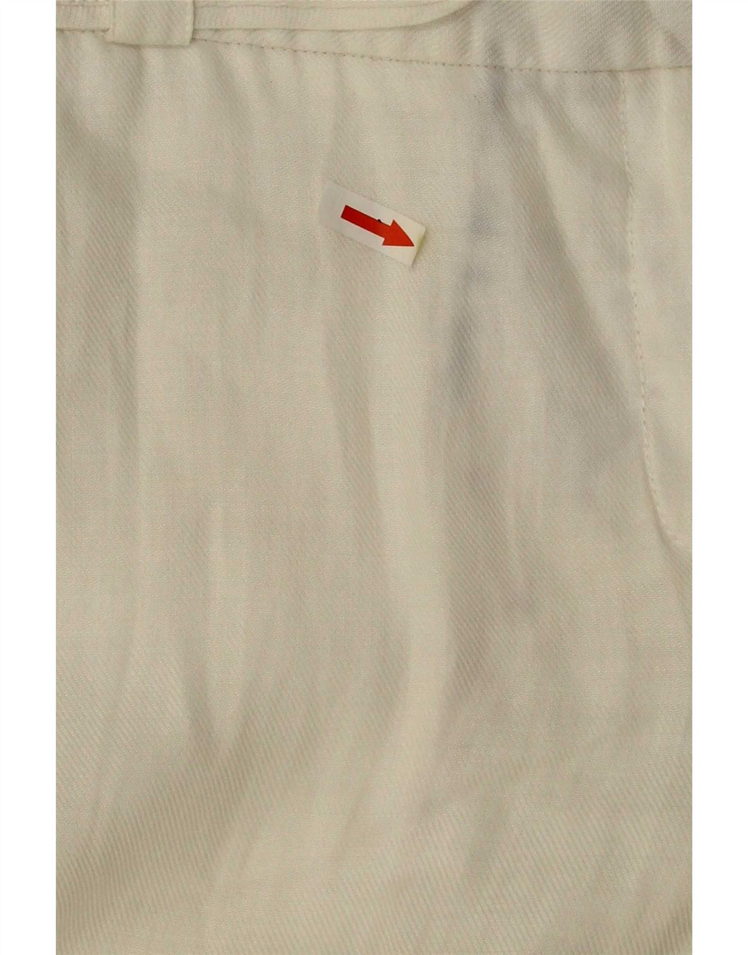 Zara Dame Bootcut Chino Bukser EU 38 Small W28 L32 Hvid