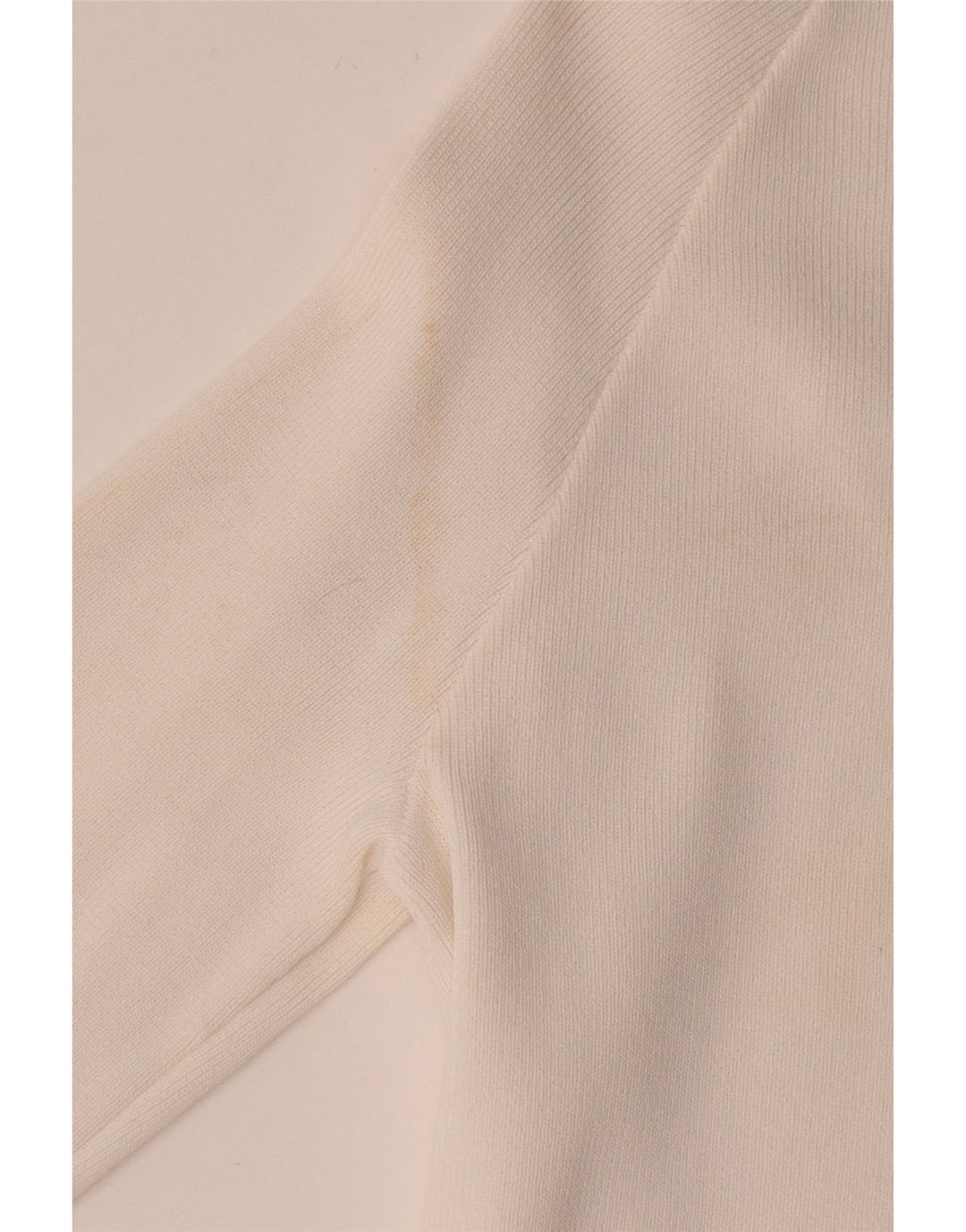 Zara Dame Langærmet Wrap Bluse Top UK 8 Small White Viscose