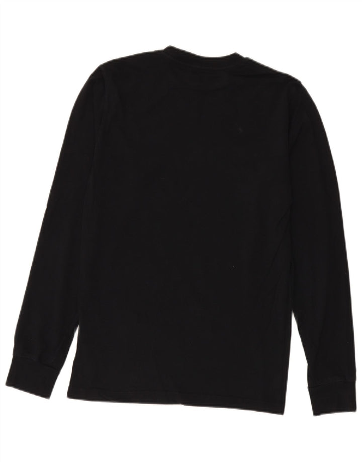 Vans Herre Classic Fit Grafisk Top Langærmet Lille Sort Bomuld