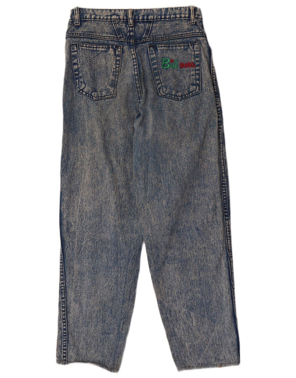 Vintage lige jeans til kvinder W28 L28 Blå