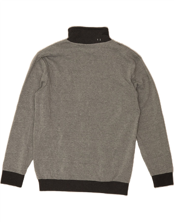 SUPERGA Mens Tracksuit Top Jacket XL Grey Colourblock Polyester Vintage Superga and Second-Hand Superga from Messina Hembry 