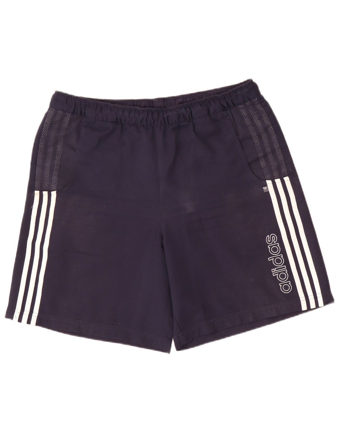 Adidas Herre grafiske sportsshorts store marineblå polyester