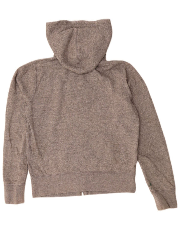 Polo Ralph Lauren Dame Oversized hættetrøje med lynlås UK 10 Small Grey