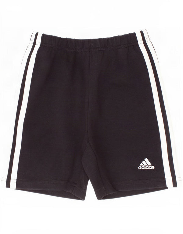 Adidas drenge sportsshorts 6-7 år sort bomuld