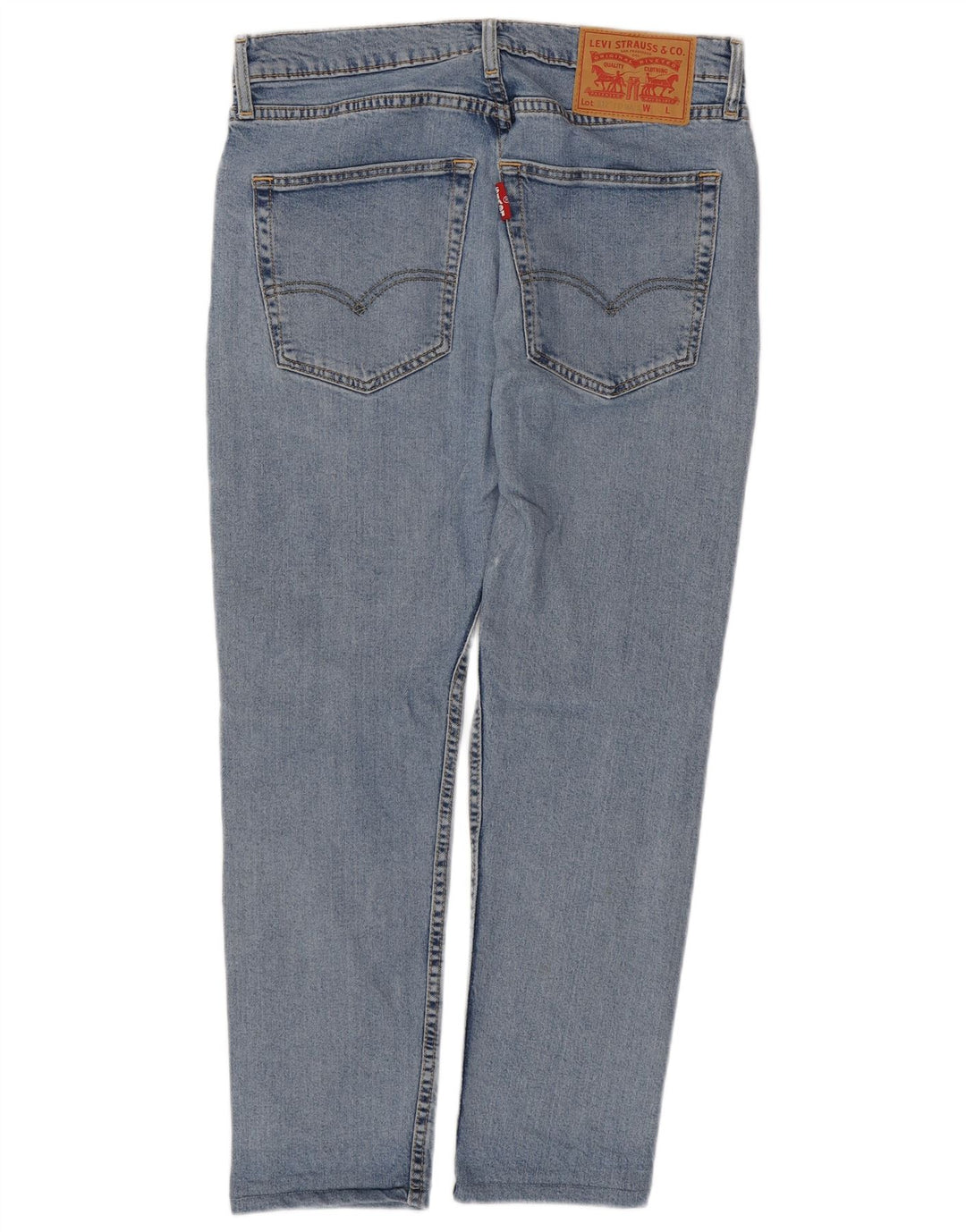LEVI'S Herre 512 Tapered Slim Jeans W32 L27 Blå Bomuld