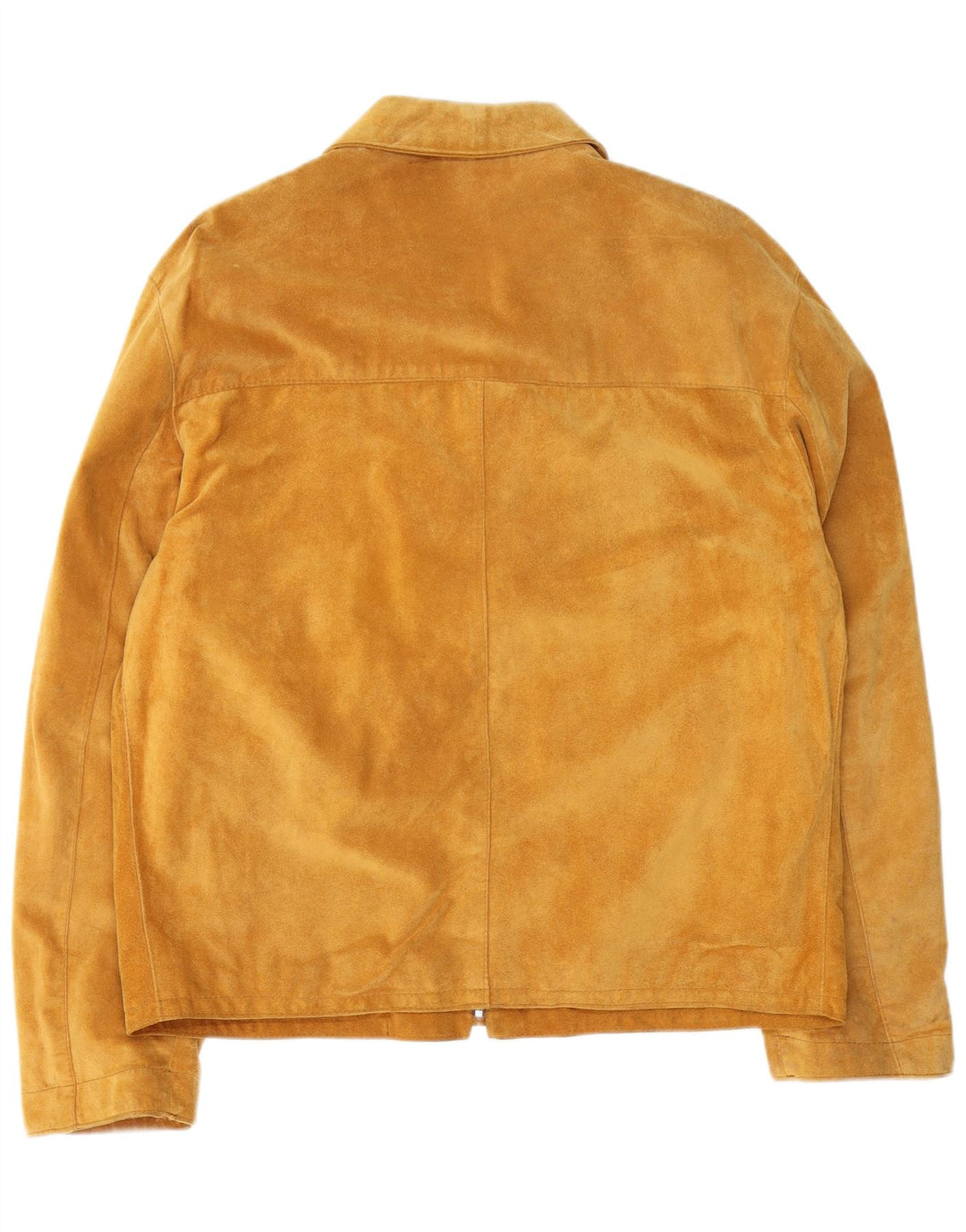 Vintage herre ruskindsjakke IT 54 2XL brunt læder