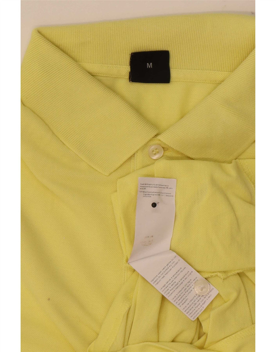 Hugo Boss herre poloshirt Medium gul bomuld