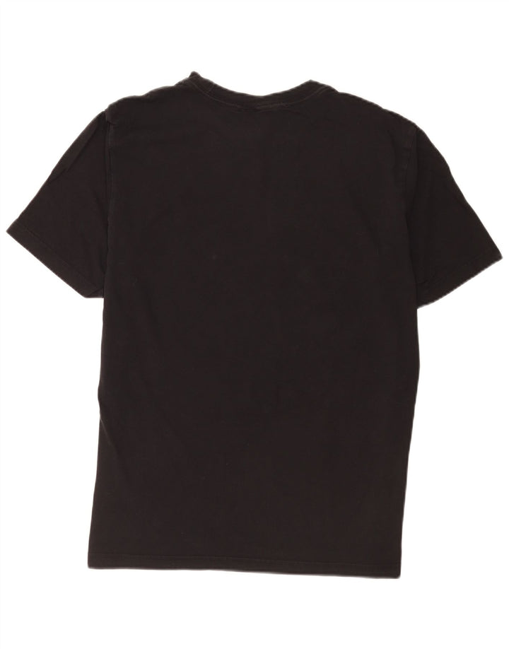 Adidas Herre grafisk T-shirt Top Medium Sort Bomuld