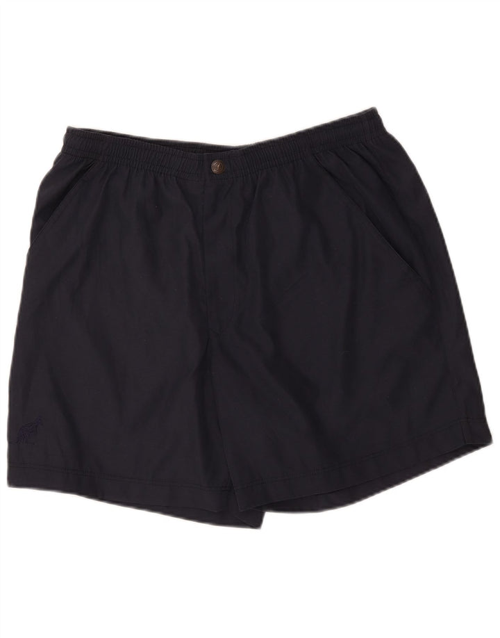 AUSTRALIAN L'ALPINA Chino Shorts til mænd IT 54 2XL W42 Marineblå polyester