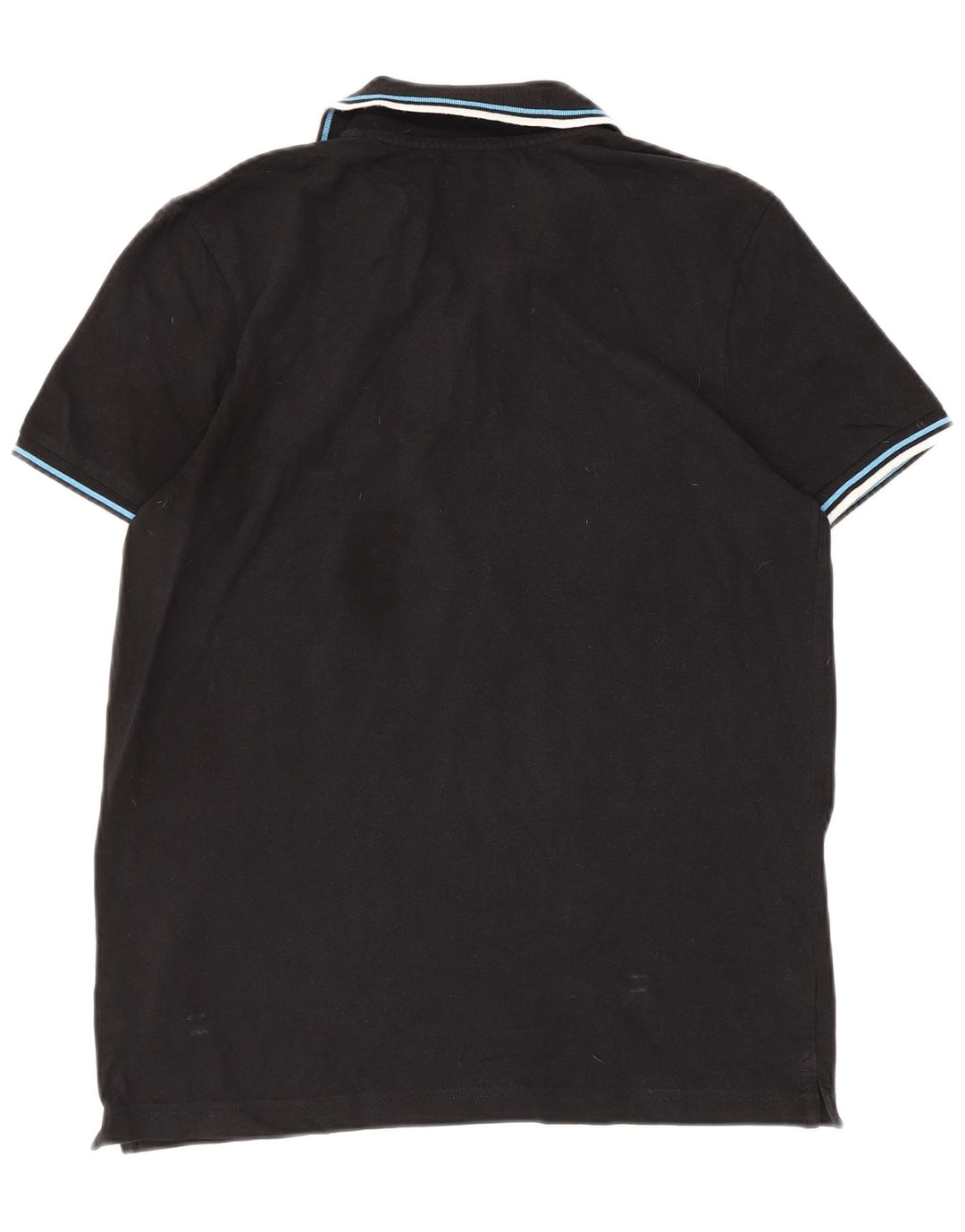 DIADORA Poloshirt til mænd Medium Sort Bomuld