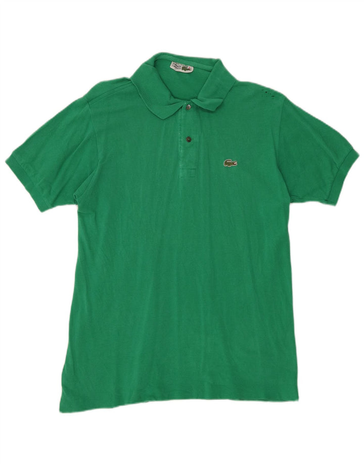 LACOSTE Herre Chemises poloshirt størrelse 4 Medium Grøn Bomuld