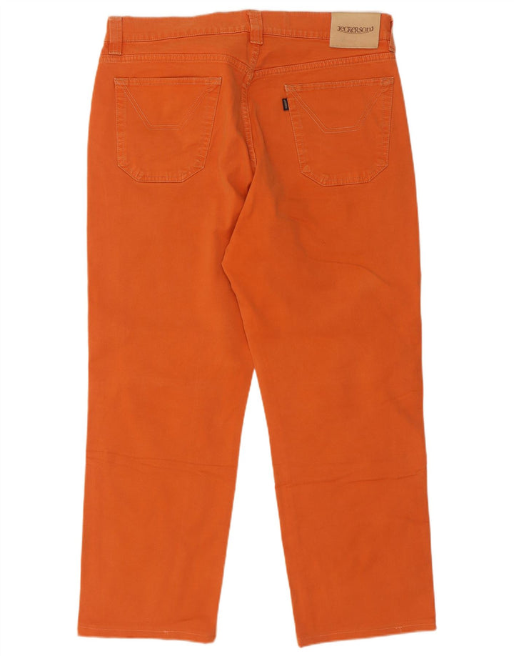 Jeckerson Straight Jeans til mænd W38 L27 Orange Bomuld