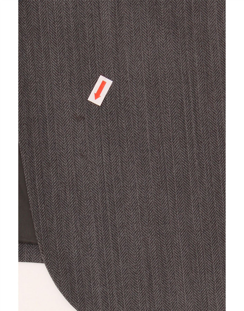 ARMANI Mens 2 Button Blazer Jacket IT 54 2XL Grey Wool Vintage Armani and Second-Hand Armani from Messina Hembry 