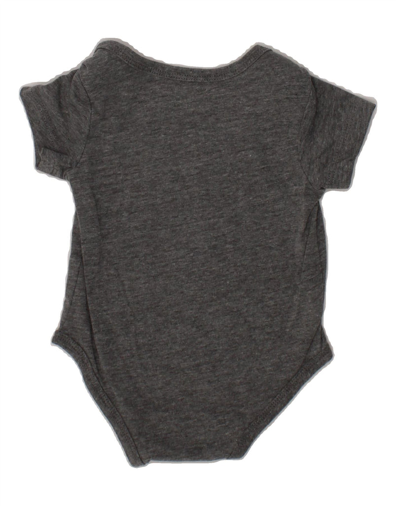 NIKE Baby Boys Bodysuit 0-3 Months Grey Cotton Vintage Nike and Second-Hand Nike from Messina Hembry 
