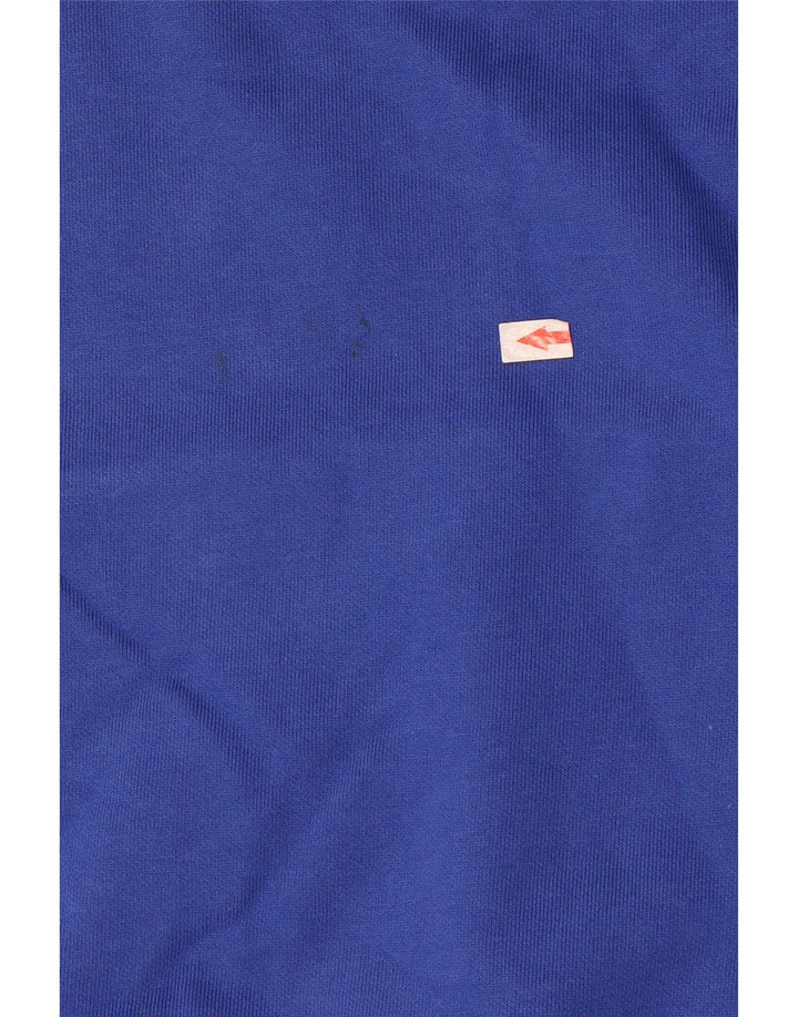 Champion Herre grafisk hættetrøje Jumper Medium Blue Bomuld