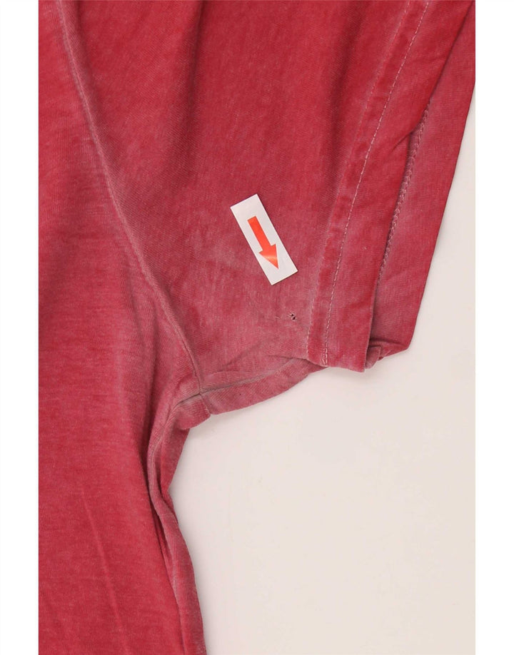 Gas Herre Grafisk T-Shirt Top Stor Rød