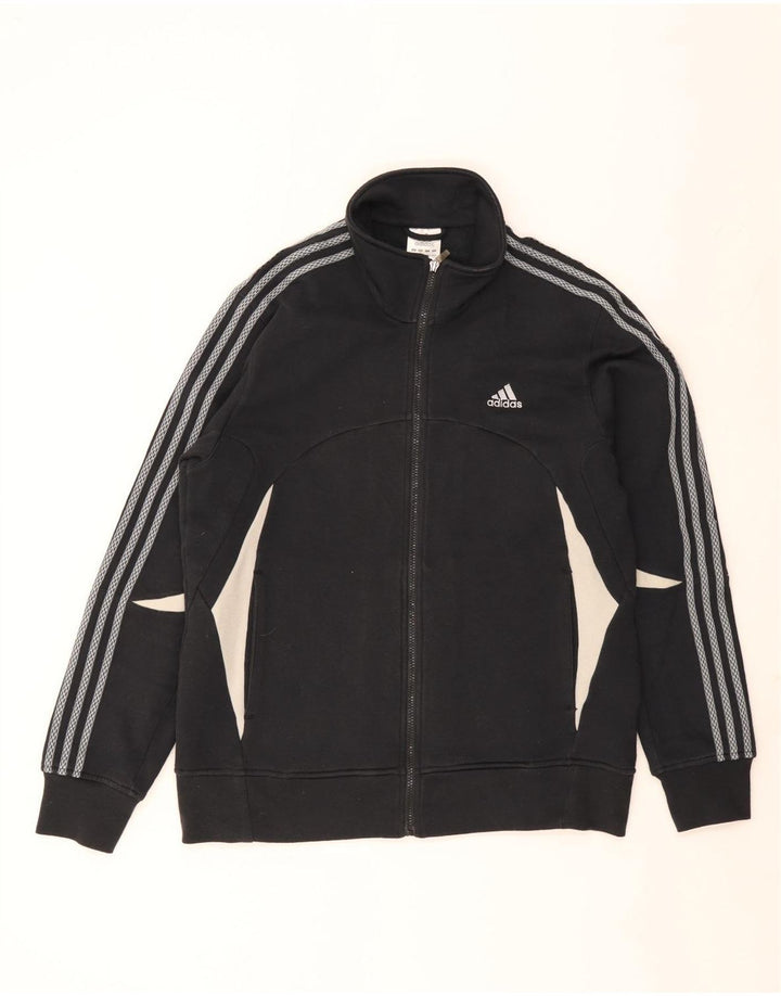 ADIDAS Træningsdragt til mænd Topjakke Stor Sort Colourblock Bomuld