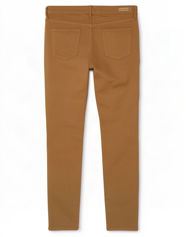Massimo Dutti Dame Skinny Casual Bukser EU 38 Small W28 L29 Brun
