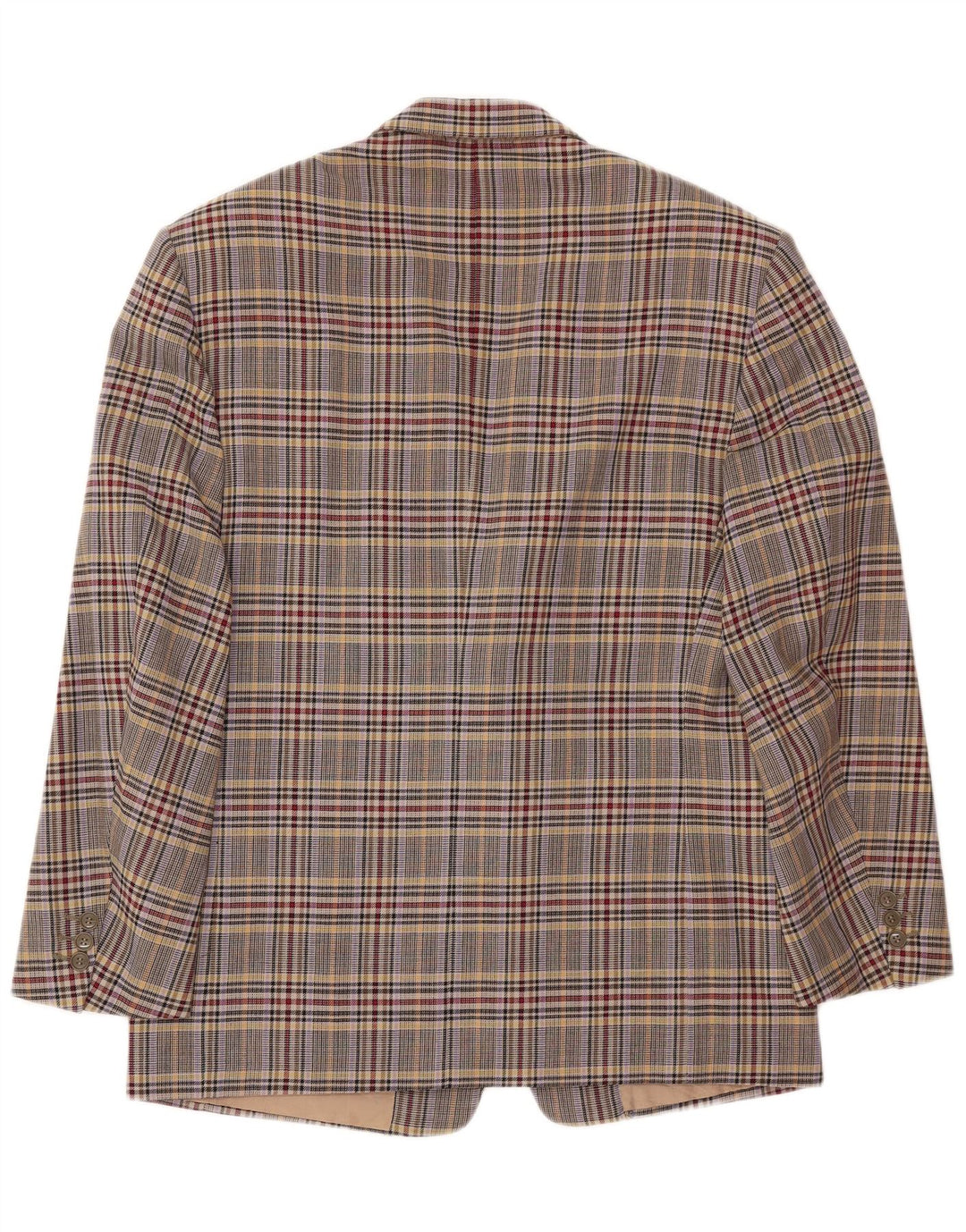 Marco Azzali Herre Blazer Jacket IT 50 Stor Flerfarvet Houndstooth