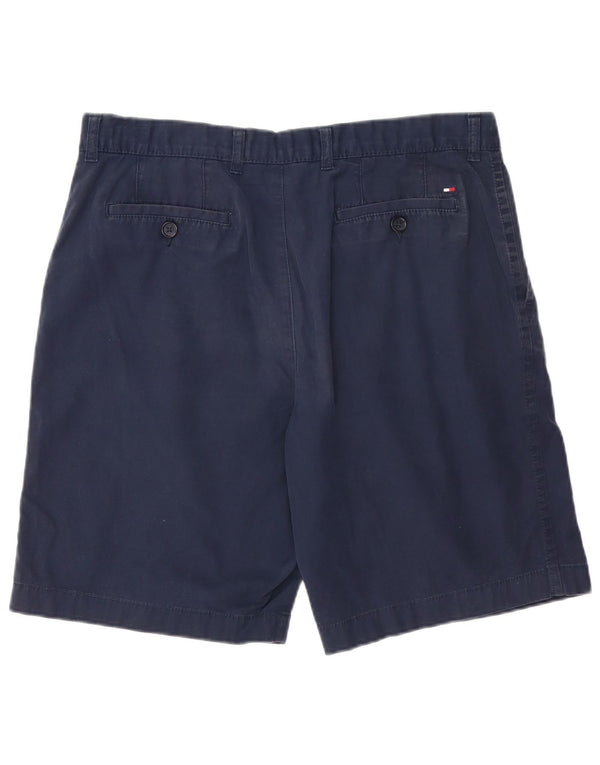 TOMMY HILFIGER Chino-shorts til mænd W36 Stor marineblå bomuld