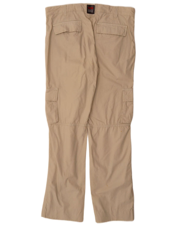 Slam Herre Straight Cargo Bukser IT 52 XL W36 L32 Off White Bomuld