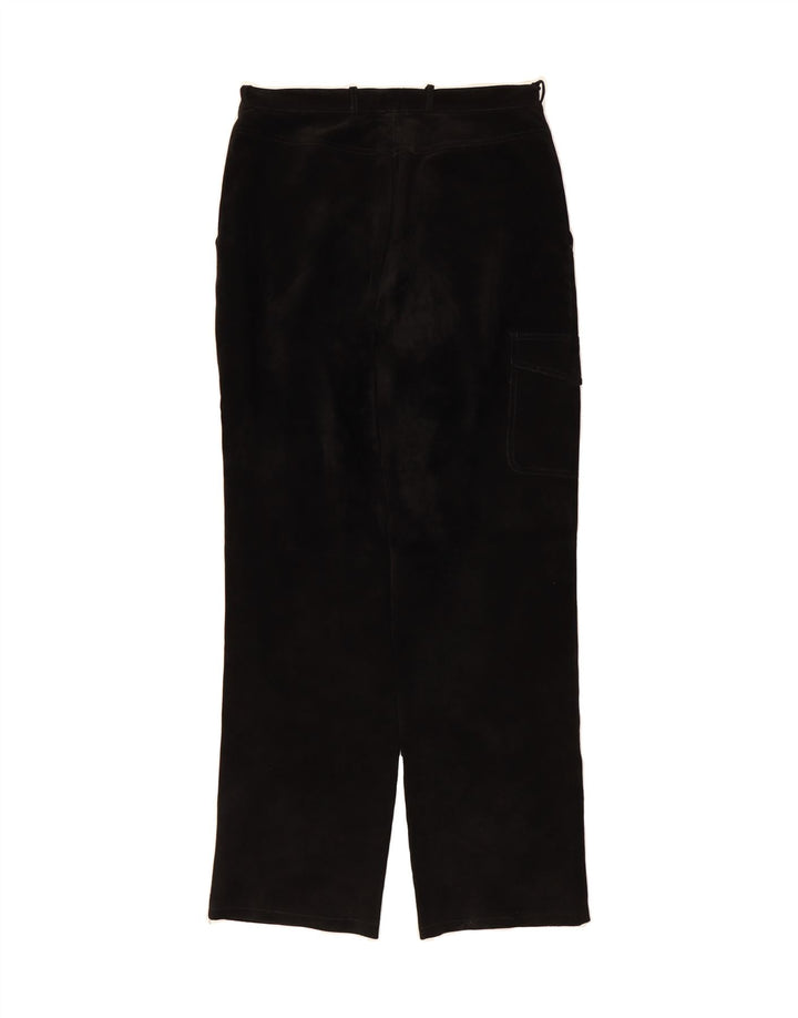 JOY Womens Straight Cargo Trousers EU 42 Large W32 L30 Black Vintage Joy and Second-Hand Joy from Messina Hembry 