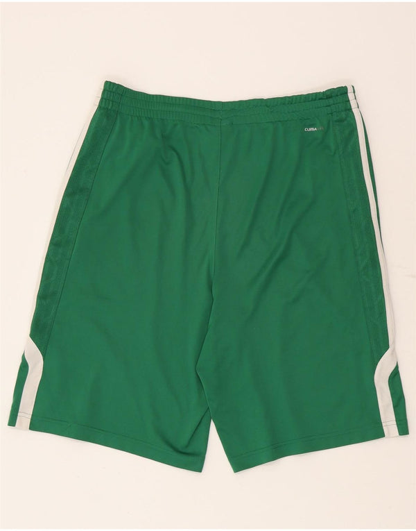 Adidas Boys Celtics Sports Shorts 15-16 år Grøn Colourblock Polyester
