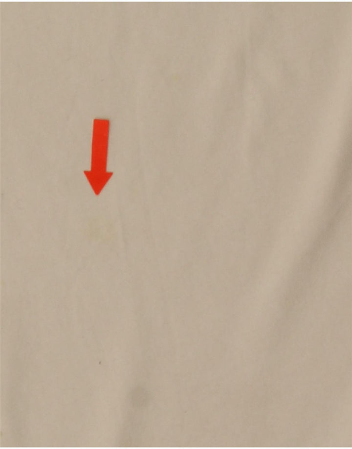 Levi's Herre grafisk T-shirt Top XL Hvid Bomuld