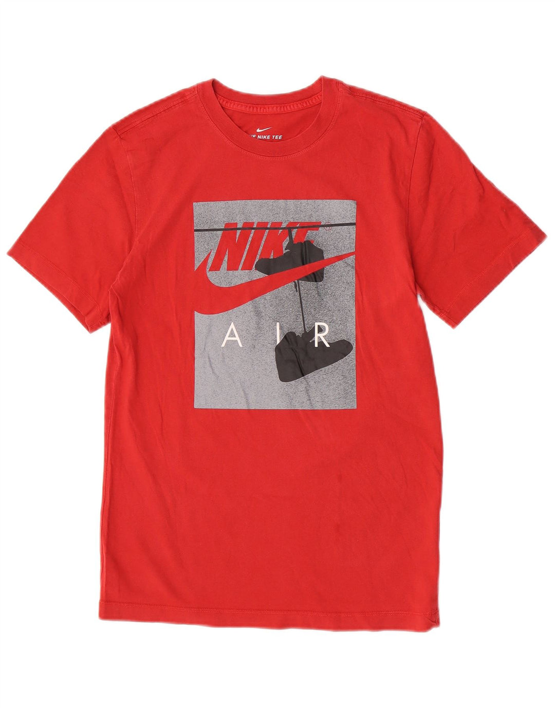 Nike grafisk t-shirt top til mænd, lille rød bomuld