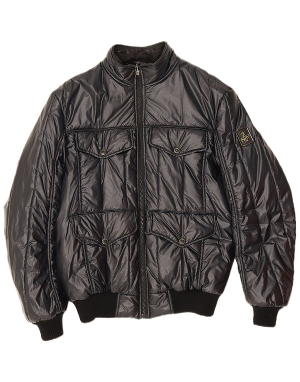 Refrigiwear Polstret jakke til mænd UK 40 Large Black Polyester
