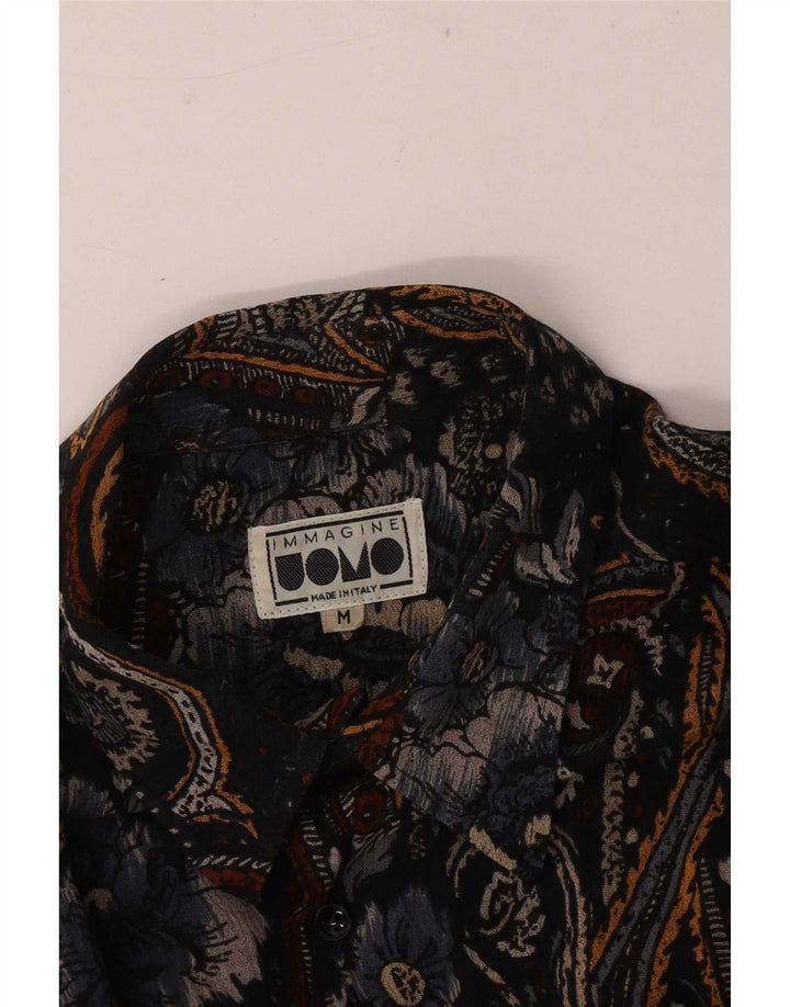 Vintage herreskjorte medium flerfarvet Paisley