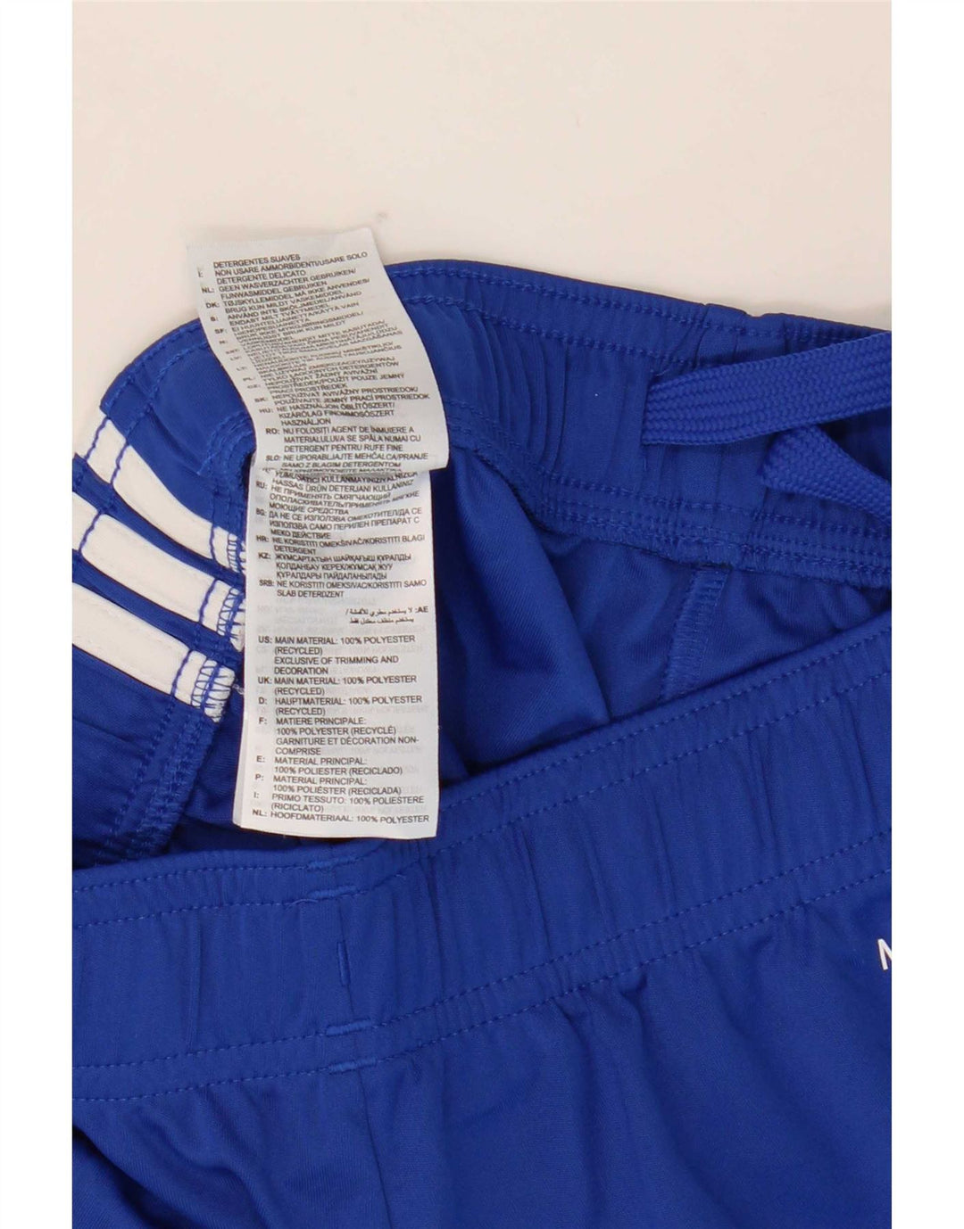Adidas Boys Aeroready Sports Shorts 9-10 år Blå polyester