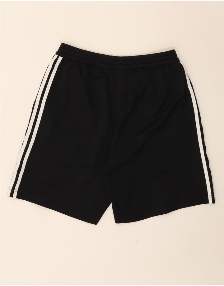 Adidas grafiske sportsshorts til mænd mellem sort polyester