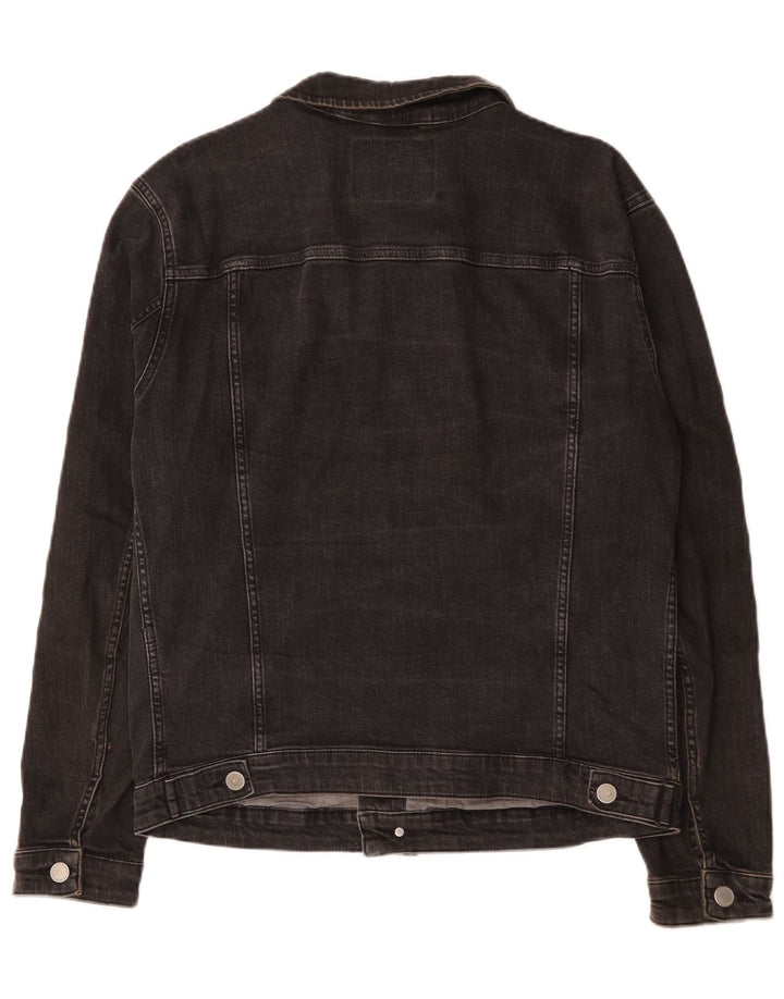 Jack & Jones Herre denimjakke UK 42 XL Grå Bomuld