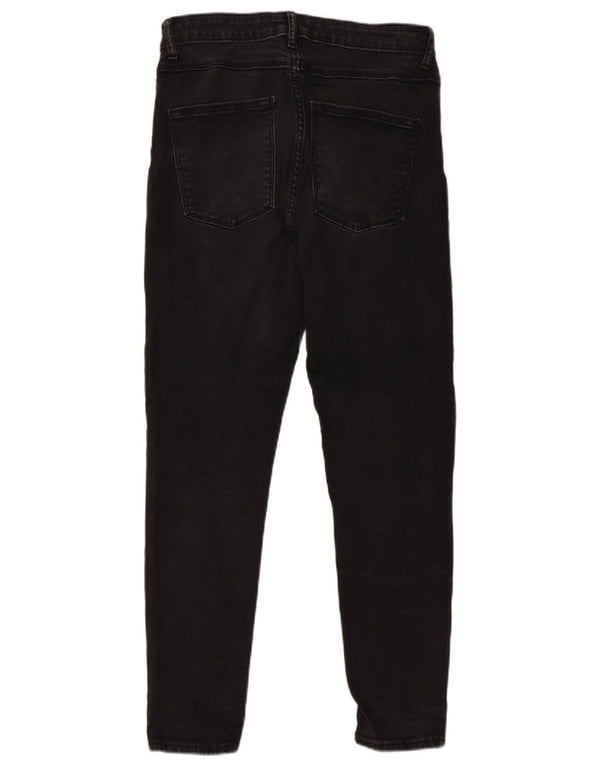 Zara Dame Skinny Jeans EU 40 Medium W30 L27 Sort