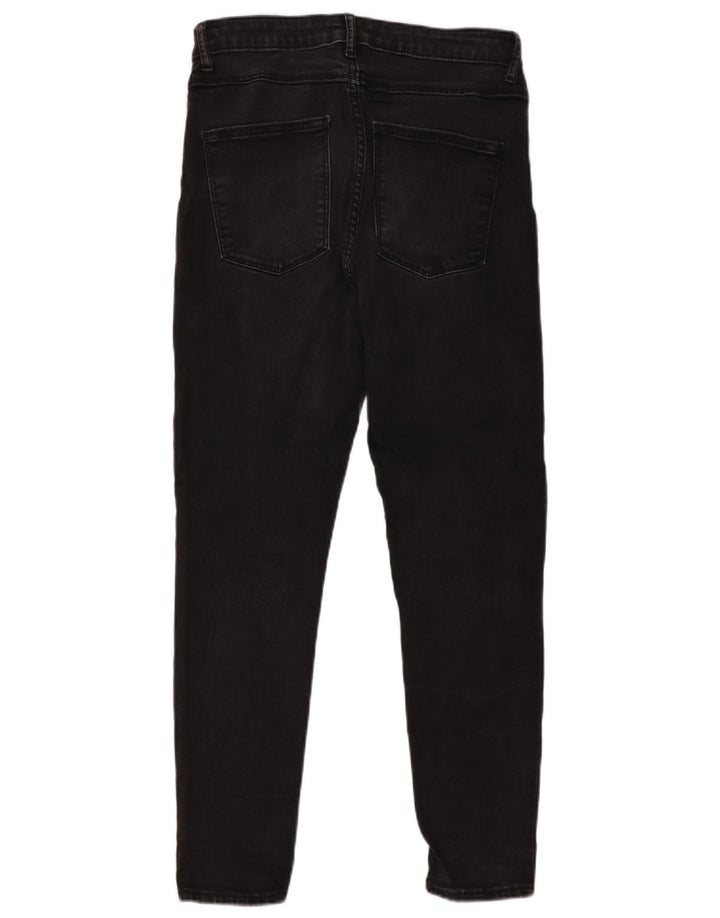 Zara Dame Skinny Jeans EU 40 Medium W30 L27 Sort