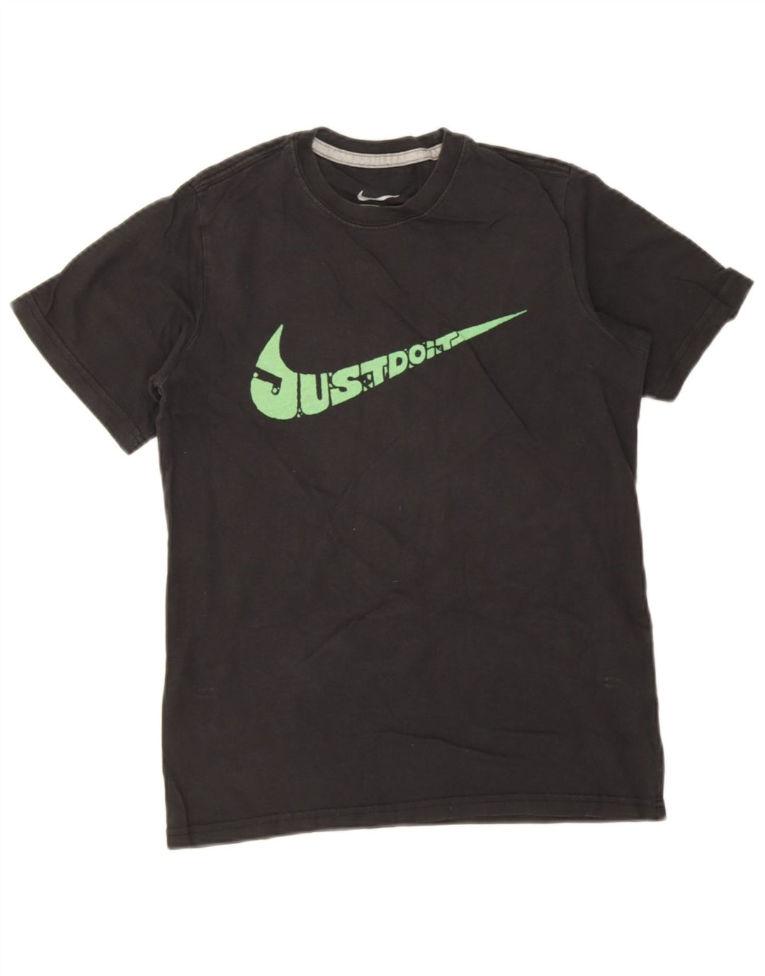 Nik George Boys Grafisk T-Shirt Top 10-11 år Medium Sort Bomuld