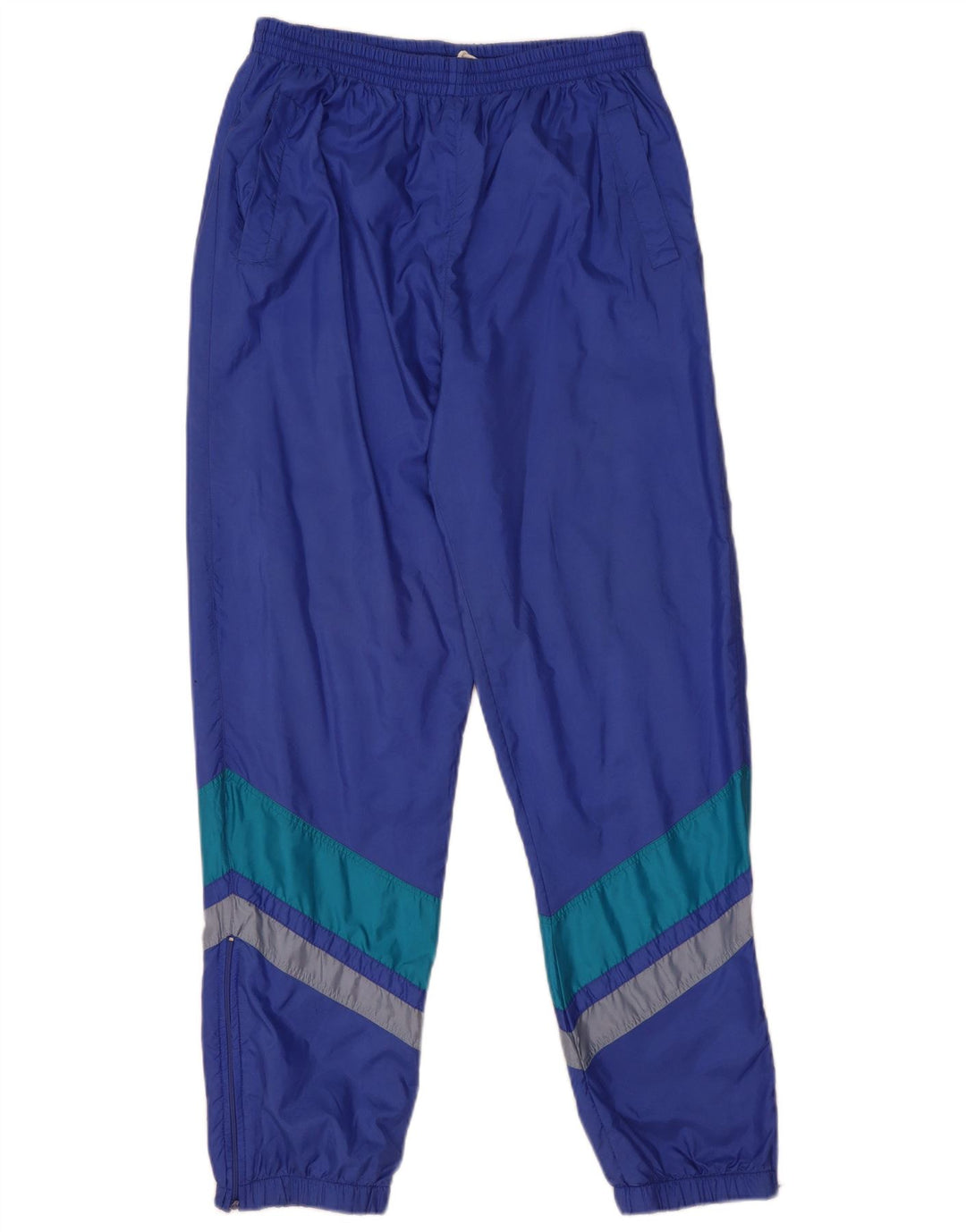 Leopard Herre træningsdragt Bukser Joggers UK 40/42 Medium Blue Colourblock