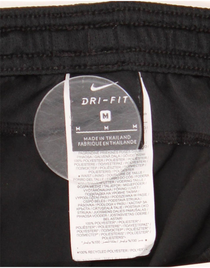 Nike Herre Dri Fit grafiske sportsshorts Medium Sort Polyester