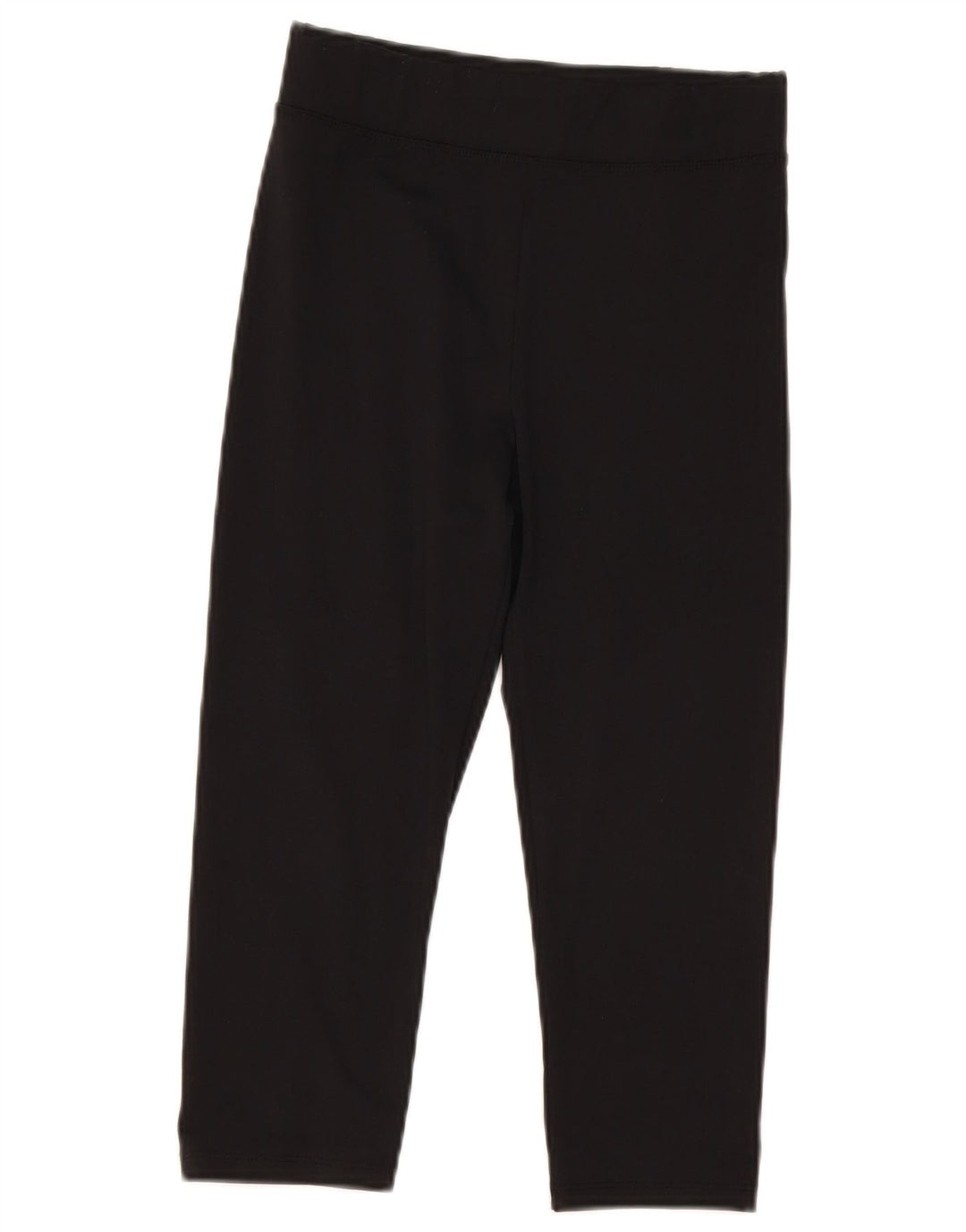 Marks & Spencer Dame Capri High Waist Leggings UK 8 Small Black Polyester