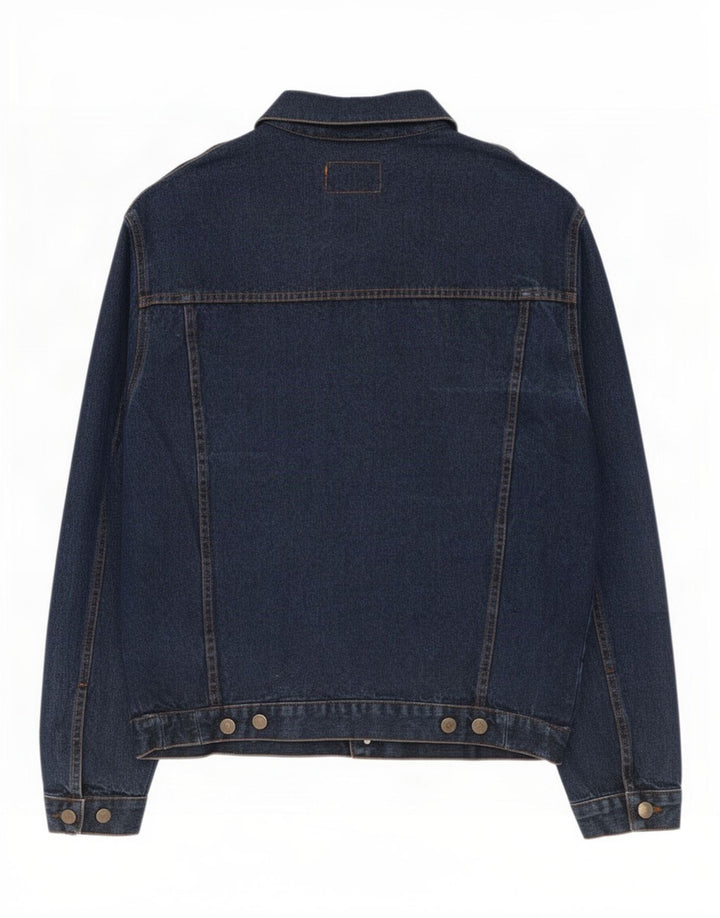 Vintage denimjakke til mænd UK 38 Medium Navy Blue